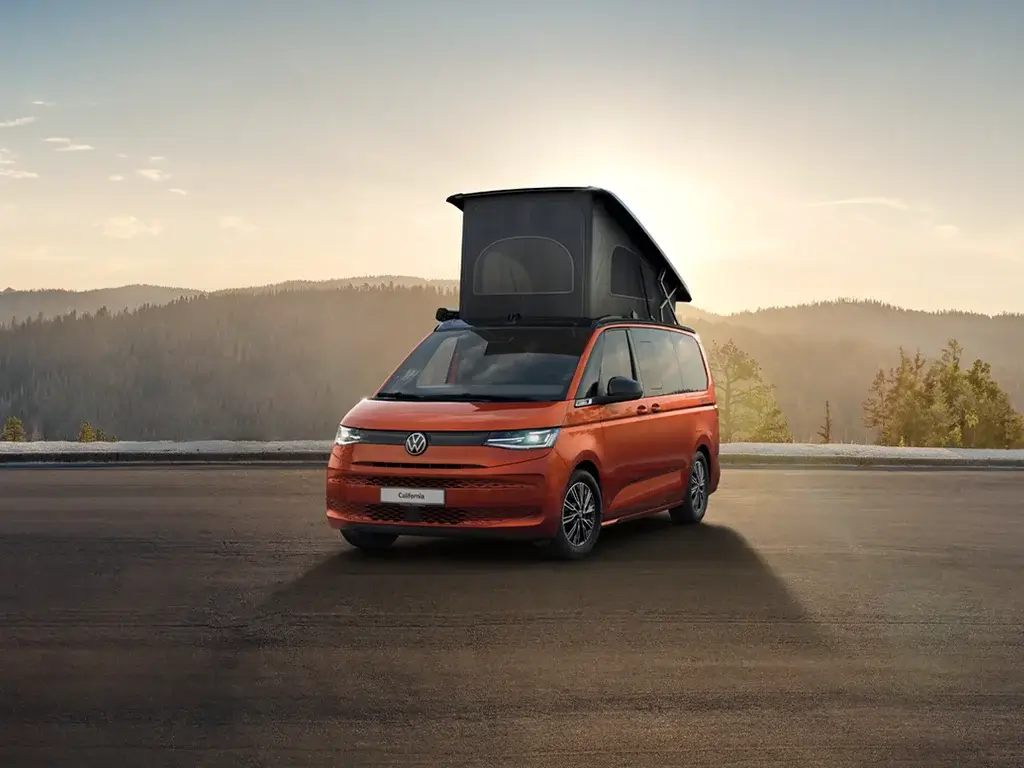 VW Camper California Ocean orange