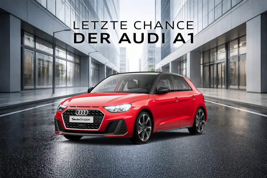 Audi A1 rot - Last Edition